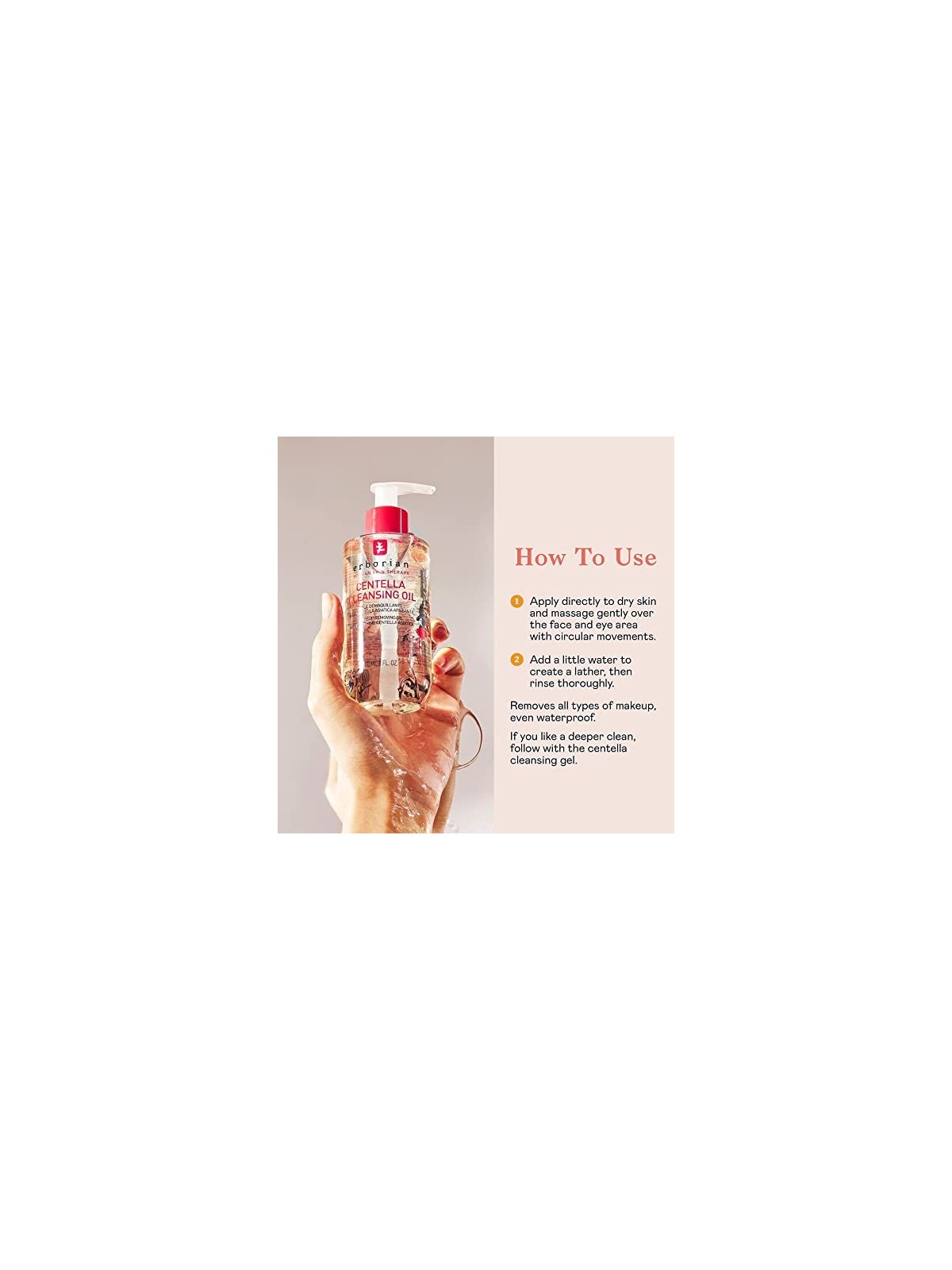 Erborian Centella Cleansing Oil 180ml