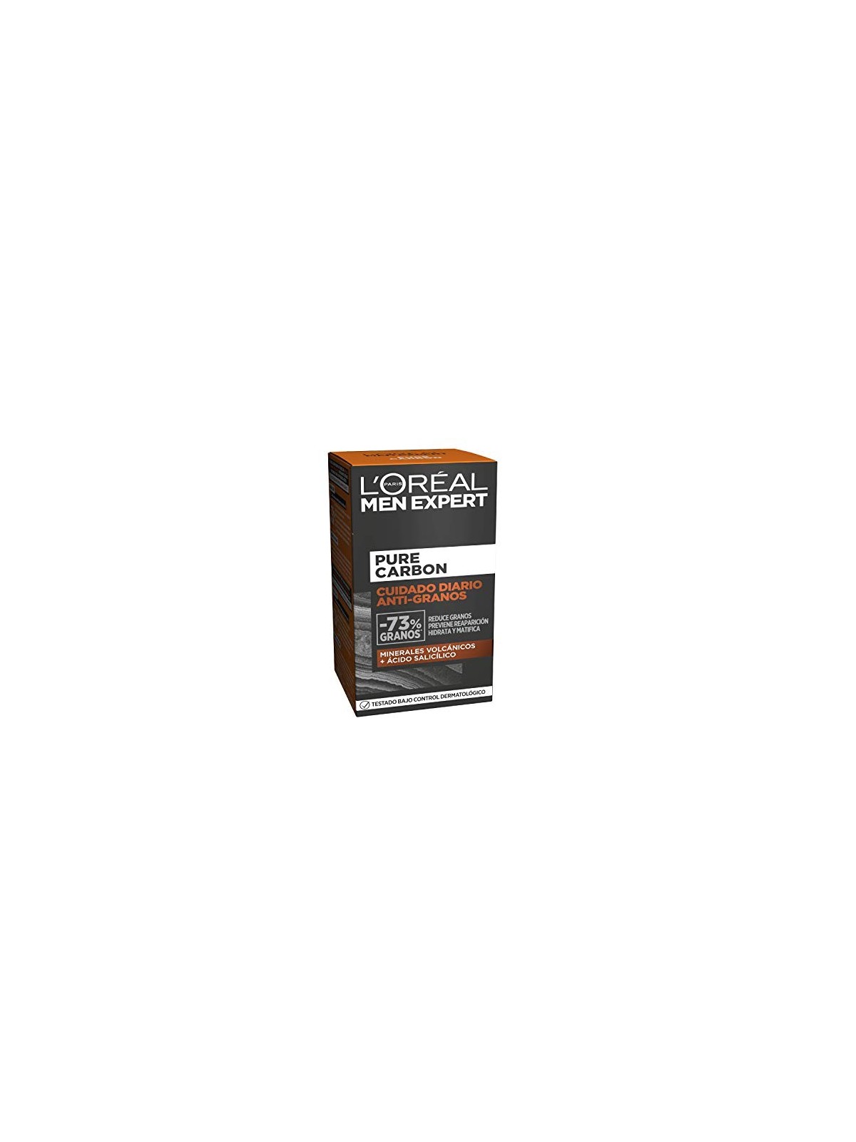 LOrï¿½ï¿½al Paris MEN EXPERT pure charcoal - cura viso quotidiana antibrufoli 50ml uomo