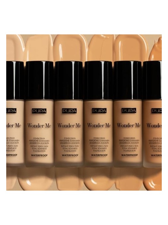 Fondotinta Pupa Wonder Me Waterproof 30g 030 Medium Beige