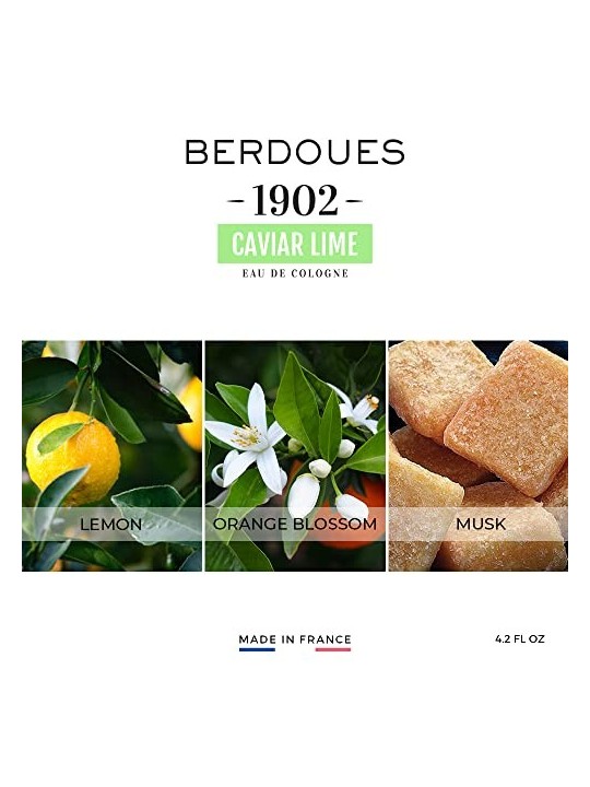 Berdoues 1902 Limone Caviale Eau de Cologne 125ml unisex
