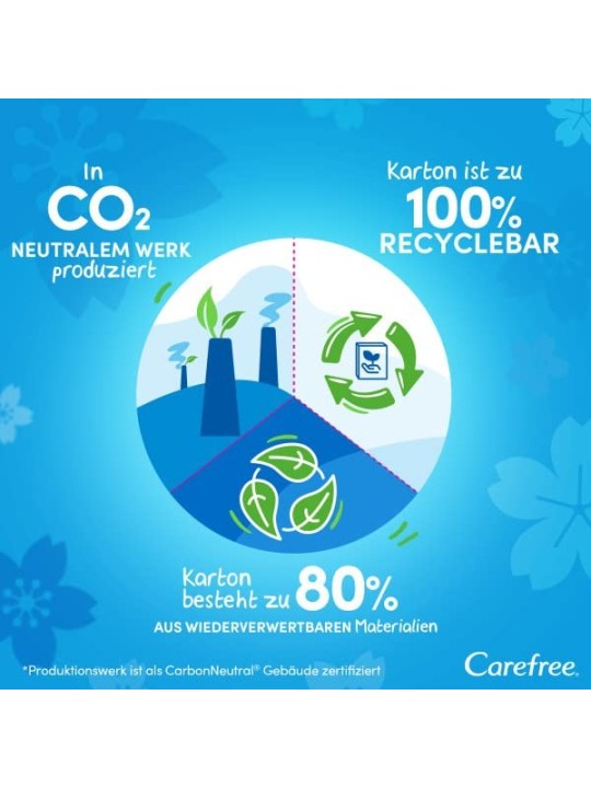 Carefree Cotton Feel Normal Aloe Vera Intimizza con lodore dellaloe vera donna 56 unit