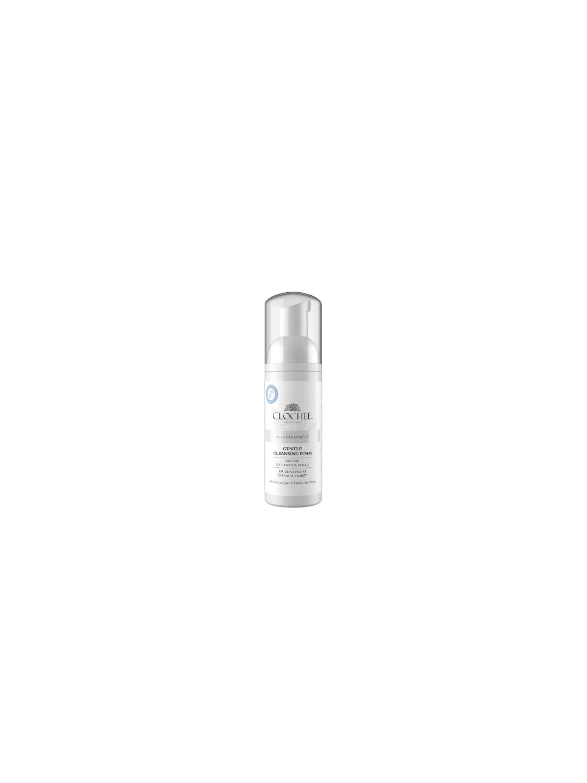 Schiuma detergente viso delicata CLOCHEE 150ml