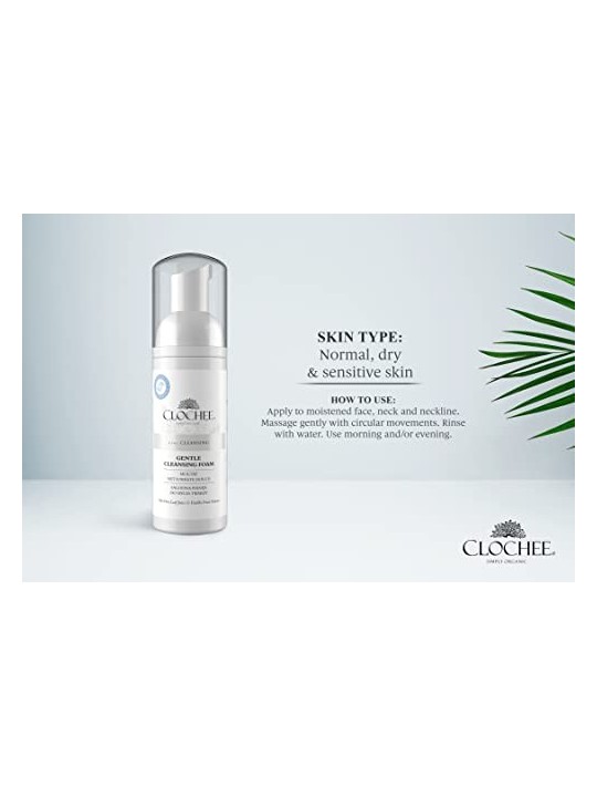 Schiuma detergente viso delicata CLOCHEE 150ml