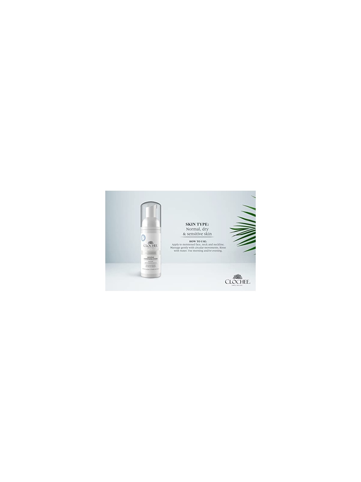 Schiuma detergente viso delicata CLOCHEE 150ml