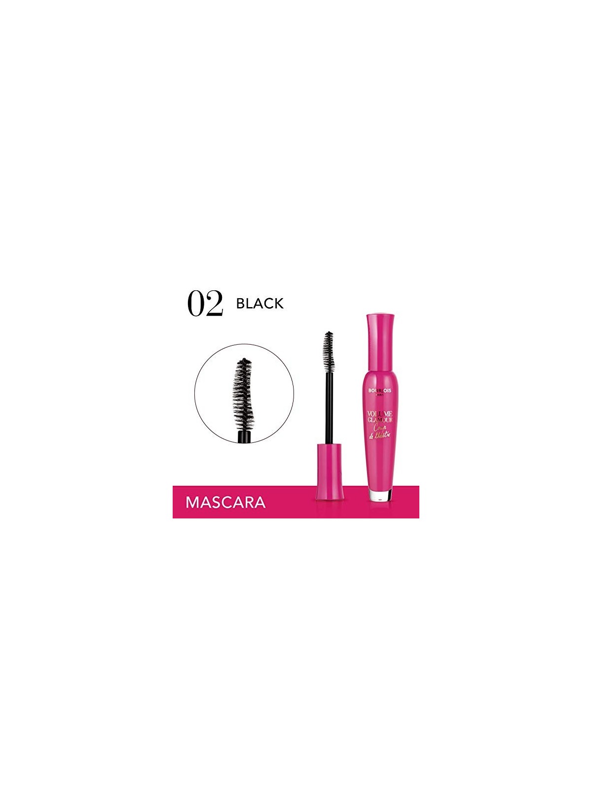 Mascara Volume Glamour Coup de Thï¿½ï¿½ï¿½ï¿½tre 7 ml donna 02 Black