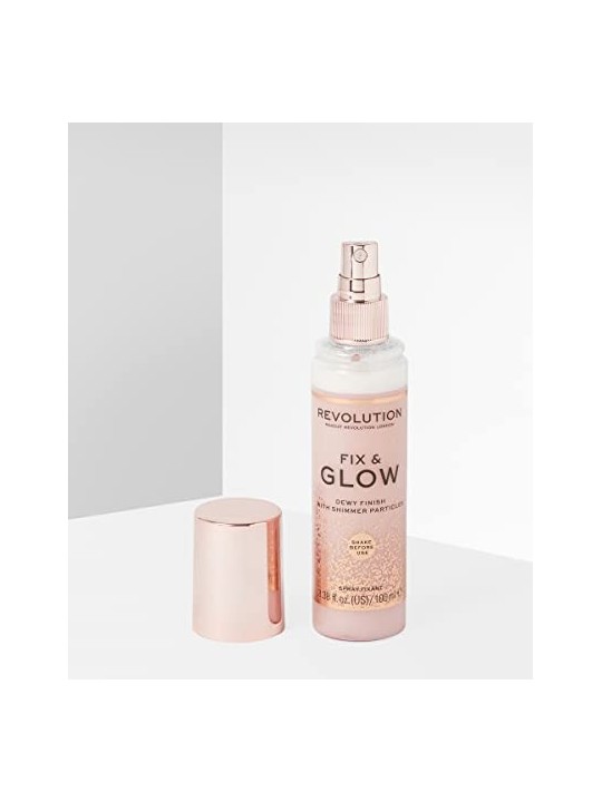 Fix & Glow Dewy Finish Spray Makeup Revolution