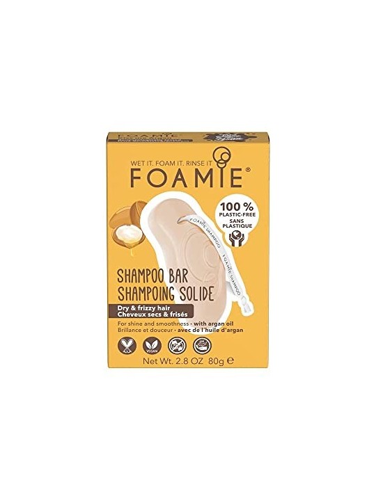 Foamie Kiss Me Argan Shampoo Bar capelli secchi e ricci