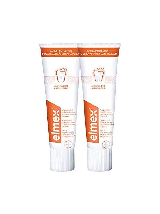 Elmex Dentifricio Duopack Protezione Anti Carie Donna 75ml