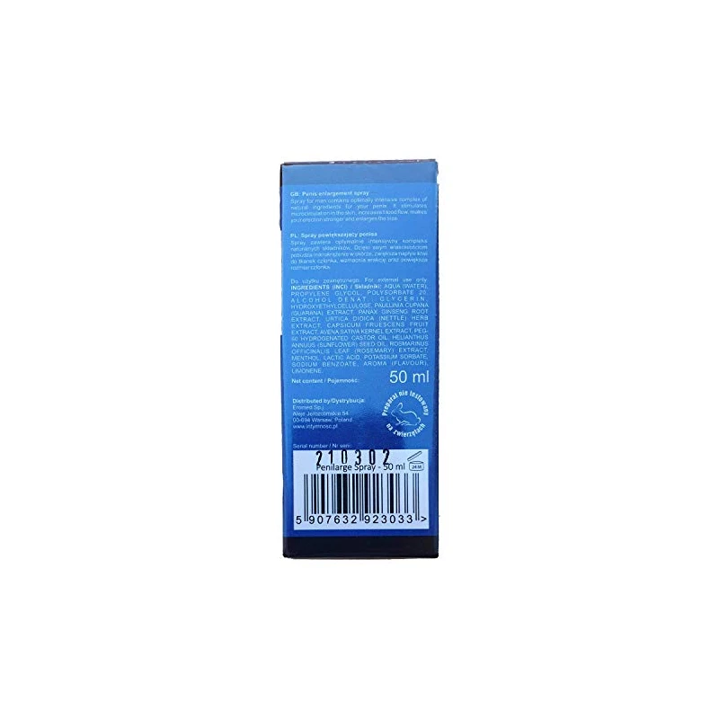 Penilarge Spray - Spray per l'ingrandimento del pene 50ml