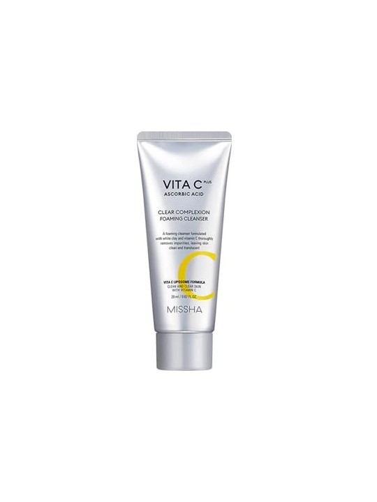 Vita C Plus Clear Complexion Foaming Cleanser schiuma detergente viso con vitamina C 120ml