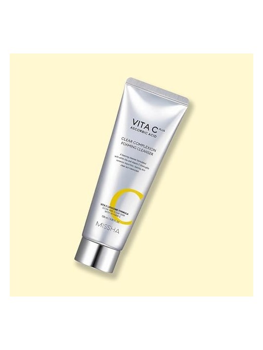 Vita C Plus Clear Complexion Foaming Cleanser schiuma detergente viso con vitamina C 120ml
