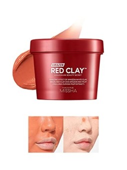 Missha Maschera pori Amazon Red Clay 110ml