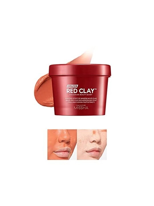 Missha Maschera pori Amazon Red Clay 110ml