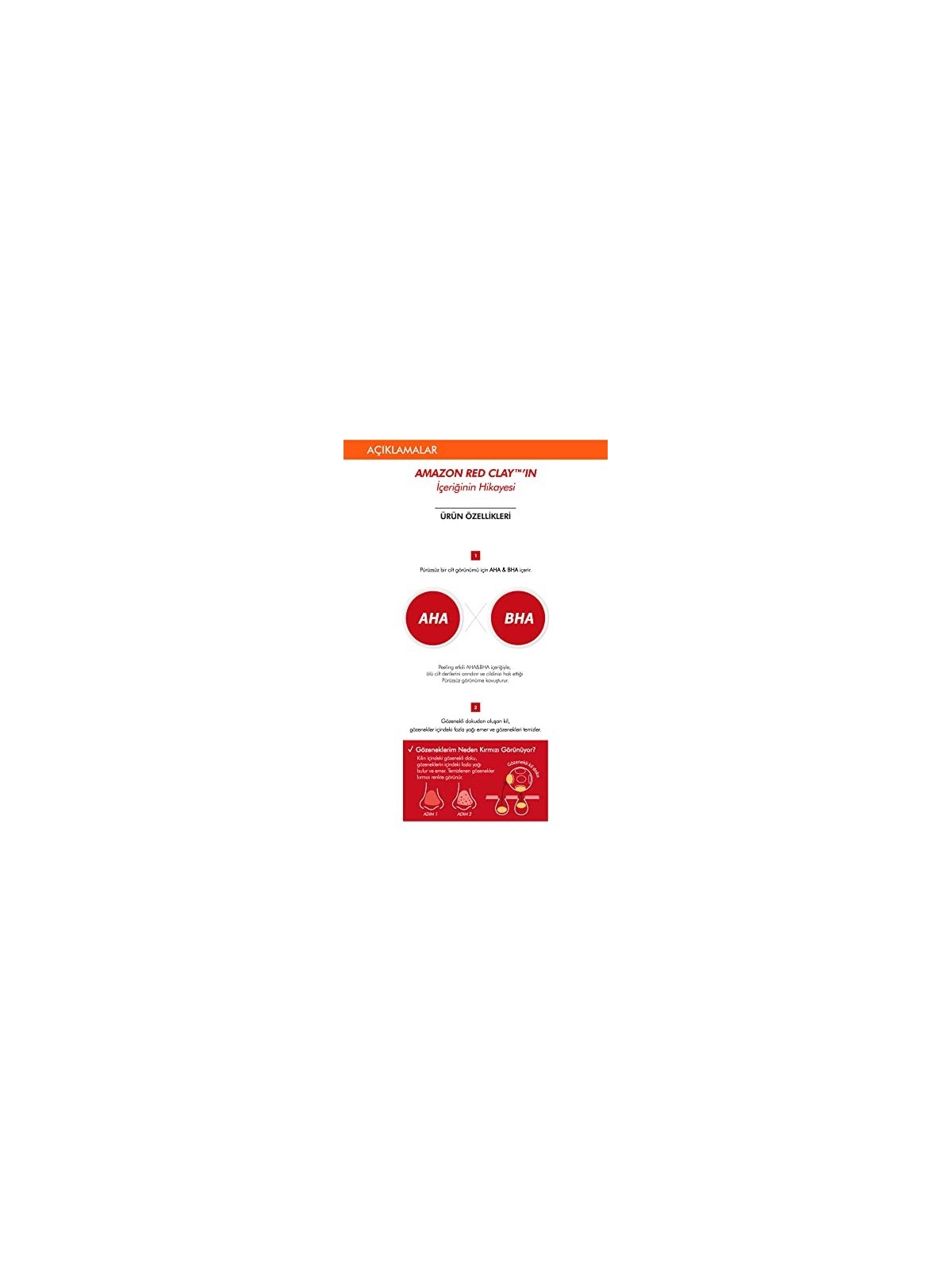 Missha Maschera pori Amazon Red Clay 110ml