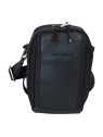 Piquadro Brief 2 Borsa a Tracolla in Tessuto Riciclato Nero CA5485BR2 uomo