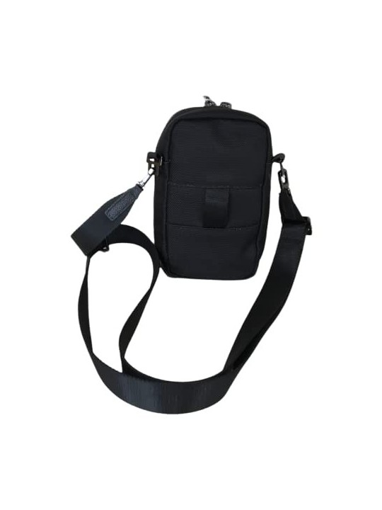 Piquadro Brief 2 Borsa a Tracolla in Tessuto Riciclato Nero CA5485BR2 uomo