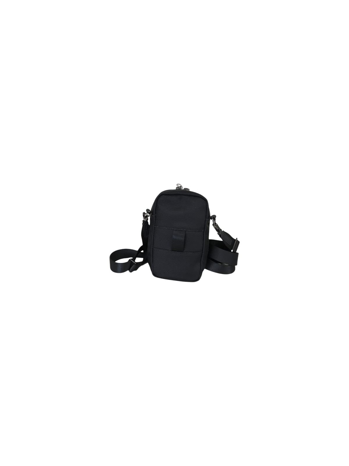 Piquadro Brief 2 Borsa a Tracolla in Tessuto Riciclato Nero CA5485BR2 uomo