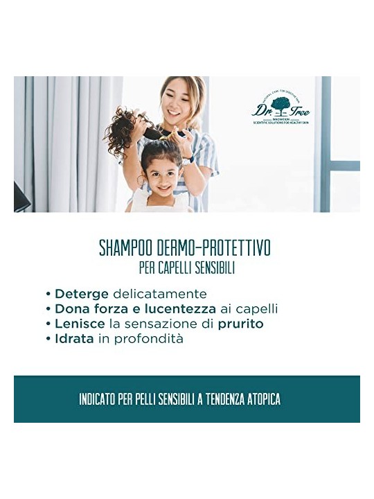 DR TREE DERMOPROTECTOR SHAMPOO PER CUTE SENSIBILE 400ml unisex