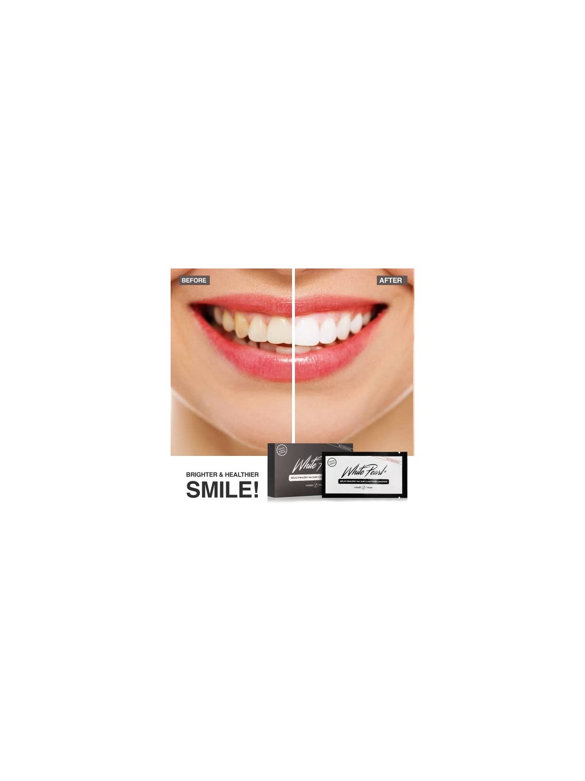 VitalCare White Pearl White Teeth sbiancamento dei denti donna