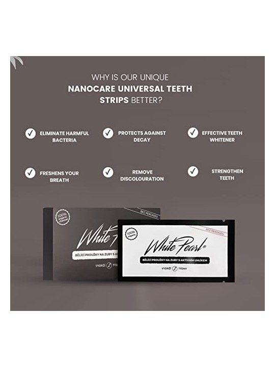 VitalCare White Pearl White Teeth sbiancamento dei denti donna