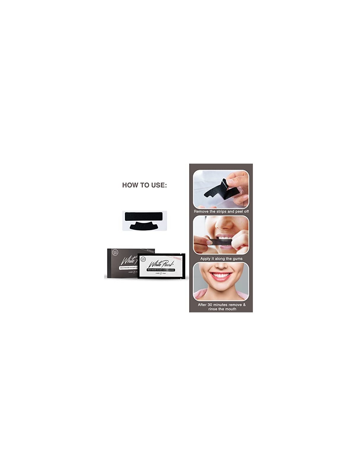 VitalCare White Pearl White Teeth sbiancamento dei denti donna