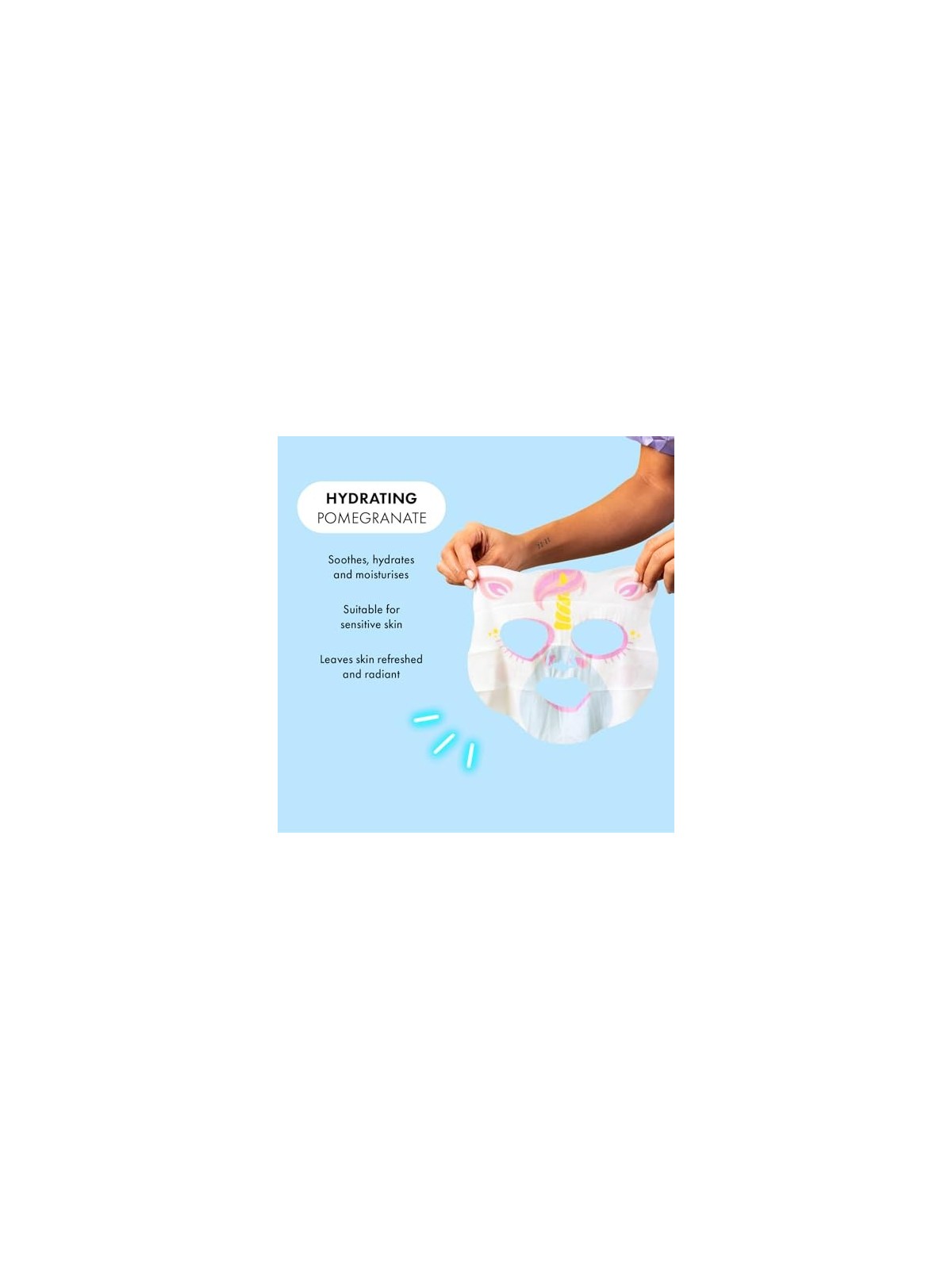 7th Heaven ANIMAL UNICORN Face Mask 1 unit