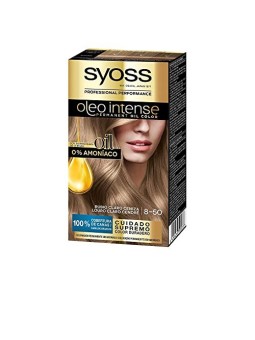Syoss OLEO INTENSE colore capelli senza ammoniaca 8.50-biondo cenere 5 unitï¿½ï¿½ donna