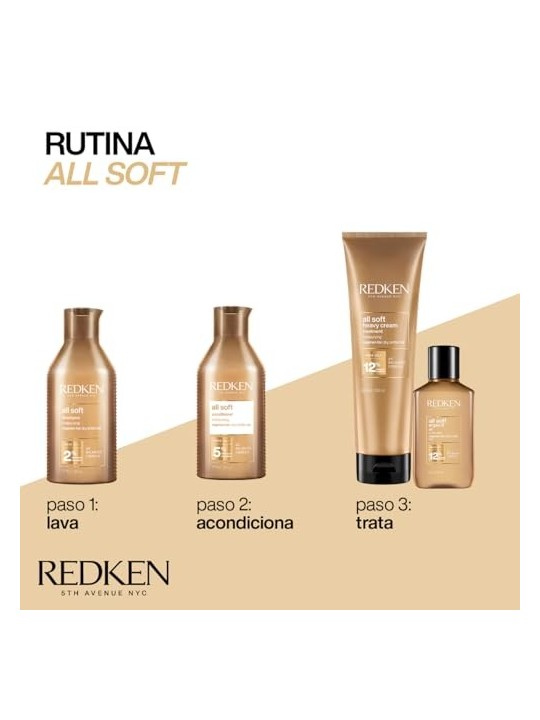 Redken ALL SOFT Shampoo 500ml Unisex