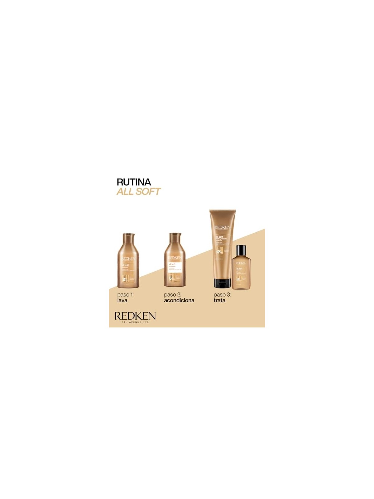 Redken ALL SOFT Shampoo 500ml Unisex