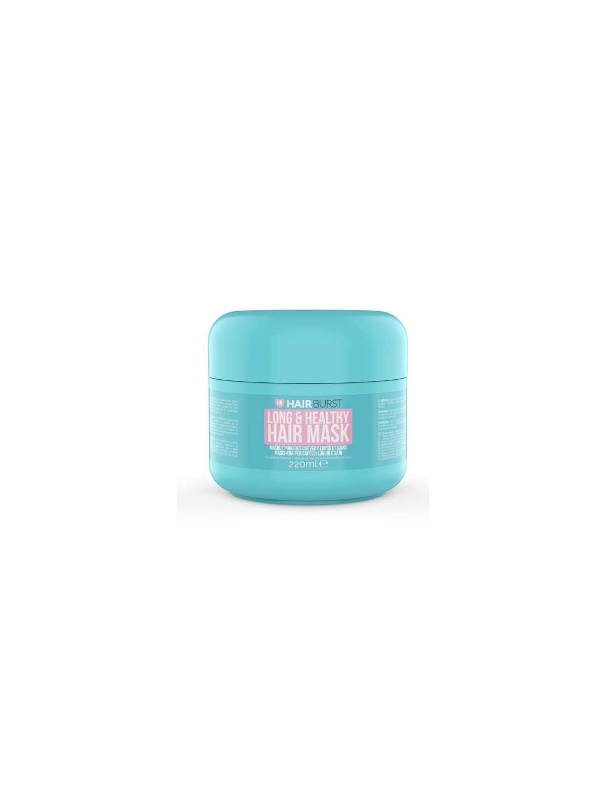 Maschera capelli lunghi e sani per donna. Nutre e rinforza i capelli. 220ml
