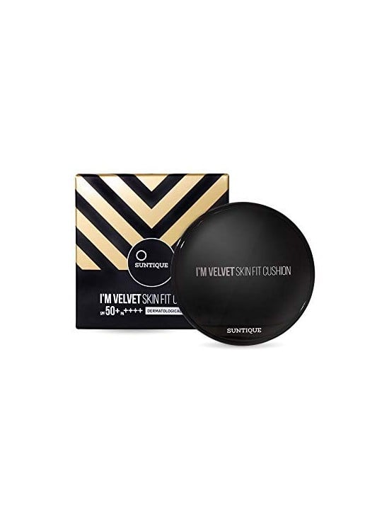 Suntique I M VELVET skin fit cushion SPF50
