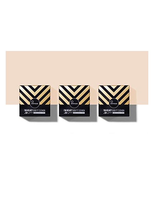 Suntique I M VELVET skin fit cushion SPF50
