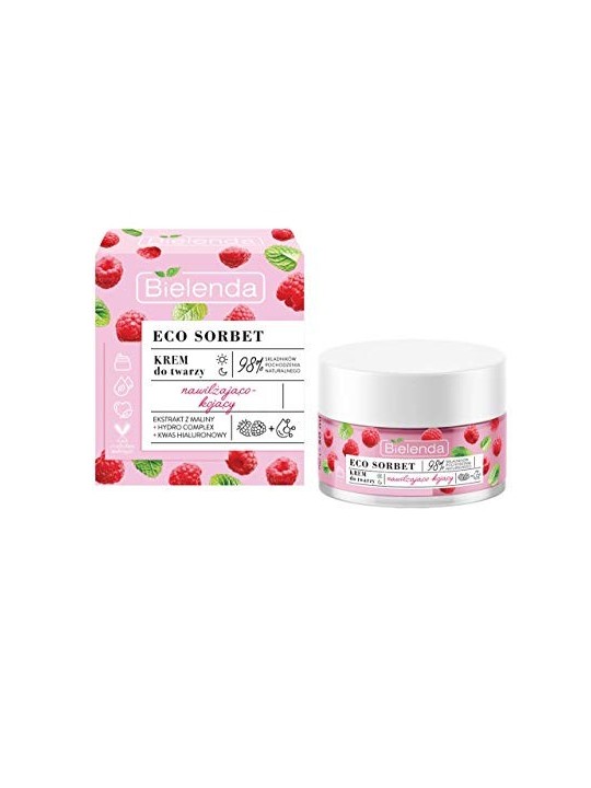 Crema viso idratante e lenitiva Lampone 50ml