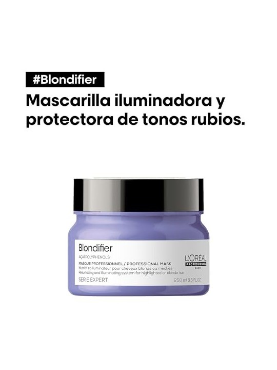 L'Oreal Serie Expert Blondifier Mask donna 250ml For Highlighted Or Blonde Hair