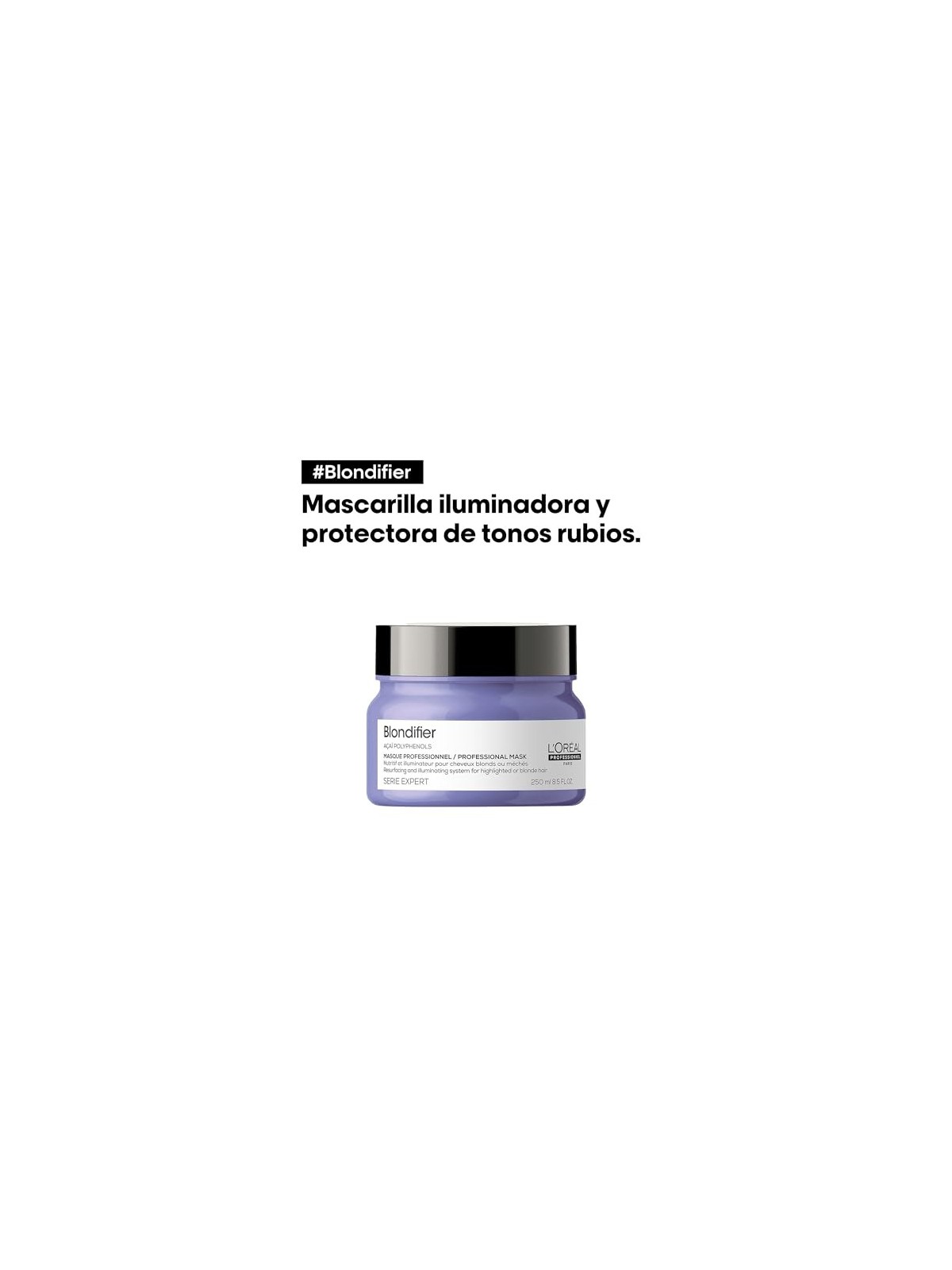 L'Oreal Serie Expert Blondifier Mask donna 250ml For Highlighted Or Blonde Hair