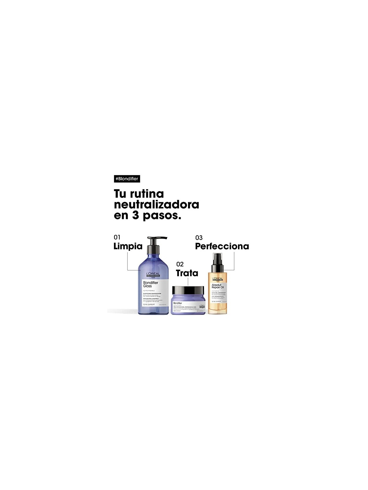 L'Oreal Serie Expert Blondifier Mask donna 250ml For Highlighted Or Blonde Hair