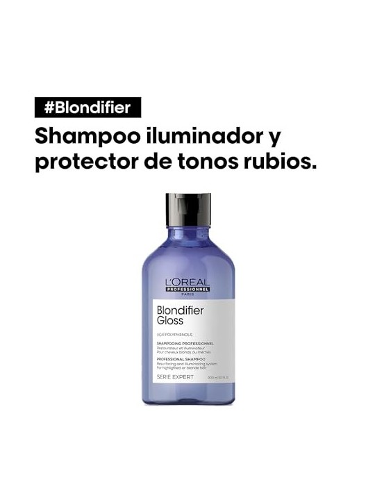 Shampoo LOral Professionnel Paris BLONDIFIER GLOSS 300ml Unisex
