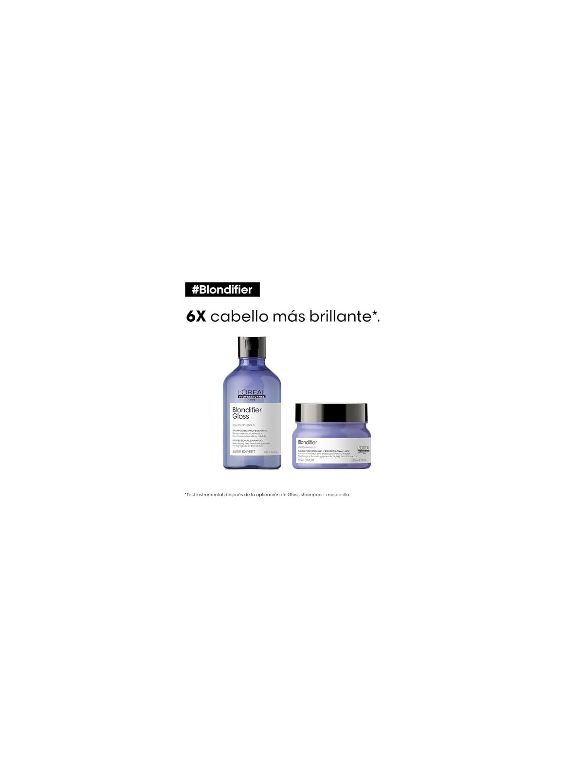 Shampoo LOral Professionnel Paris BLONDIFIER GLOSS 300ml Unisex