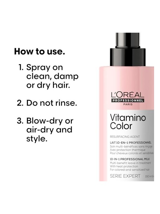 L'Oreal Serie Expert Vitamino Color 10-In-1 Spray Multifunzione 190ml