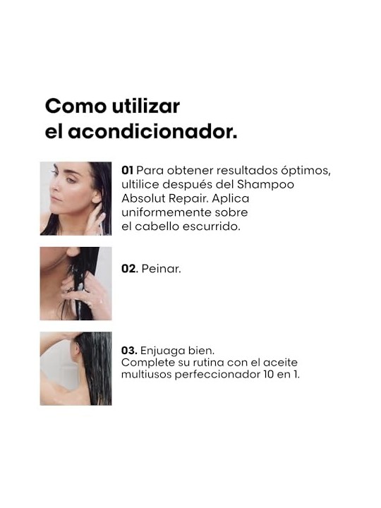 Balsamo L'Orï¿½ï¿½al Professionnel ABSOLUT REPAIR 200ml unisex