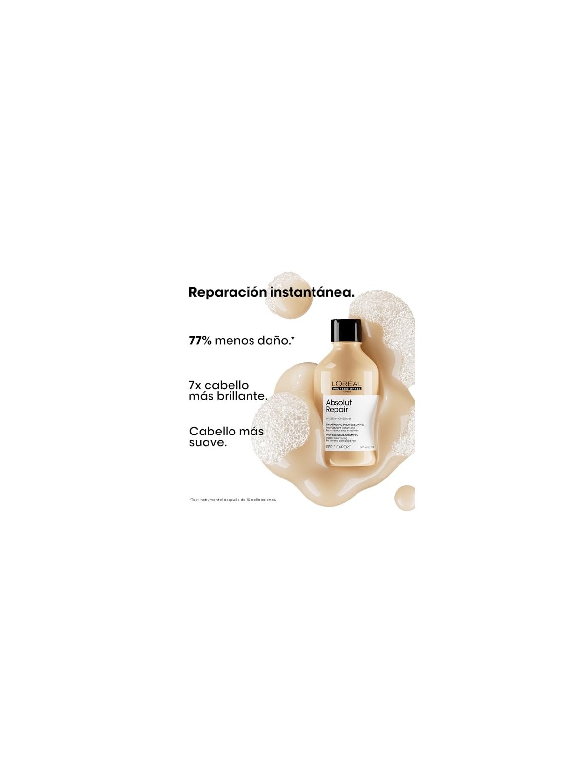 Shampoo L'Orï¿½ï¿½al Professionnel ABSOLUT REPAIR 300ml