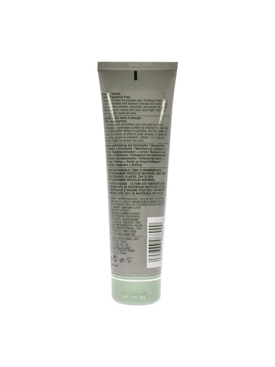 Clinique All About Clean Maschera al Carbone 2 in 1  Maschera viso detergente Scrub 100 ml