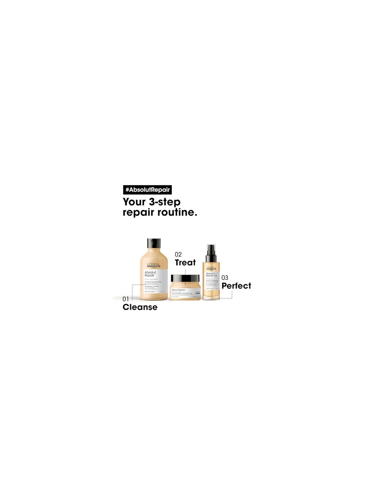 LOREAL PROFESSIONNEL Serie Expert Absolut Repair maschera rigenerante per capelli sensibilizzati 250ml