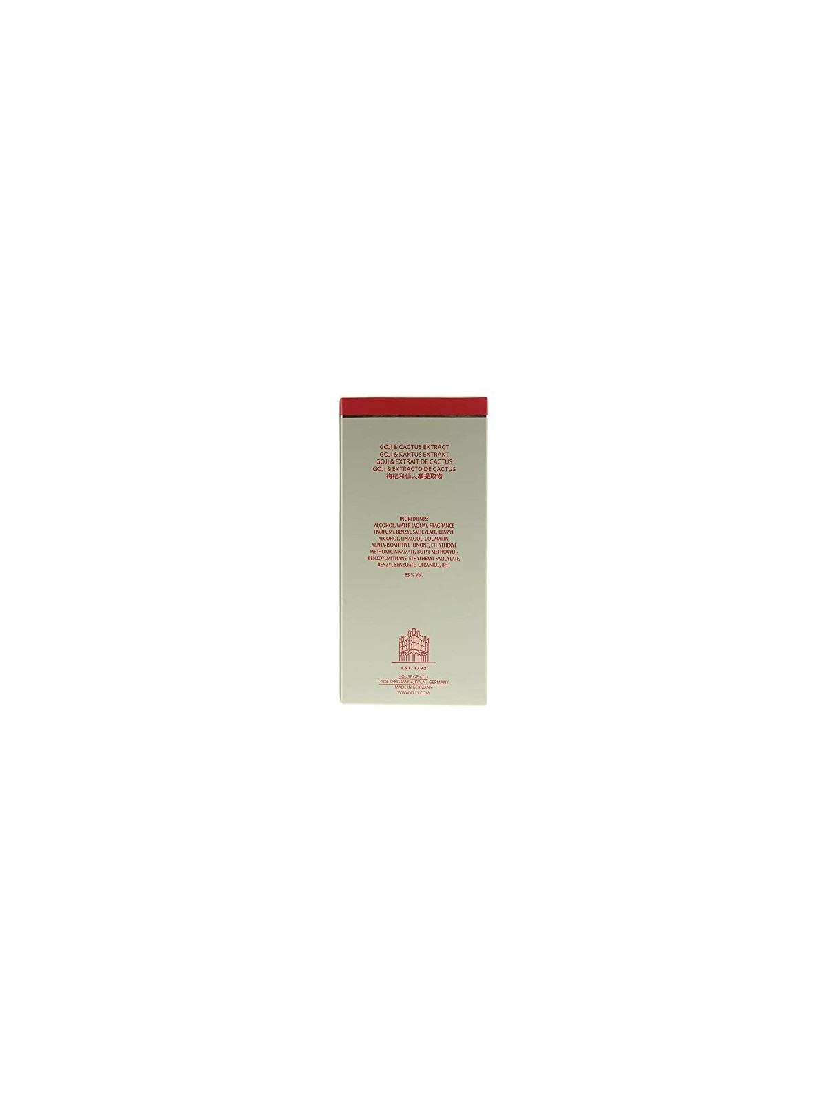 4711 Acqua Colonia Goji & Cactus Eau de Cologne 50ml