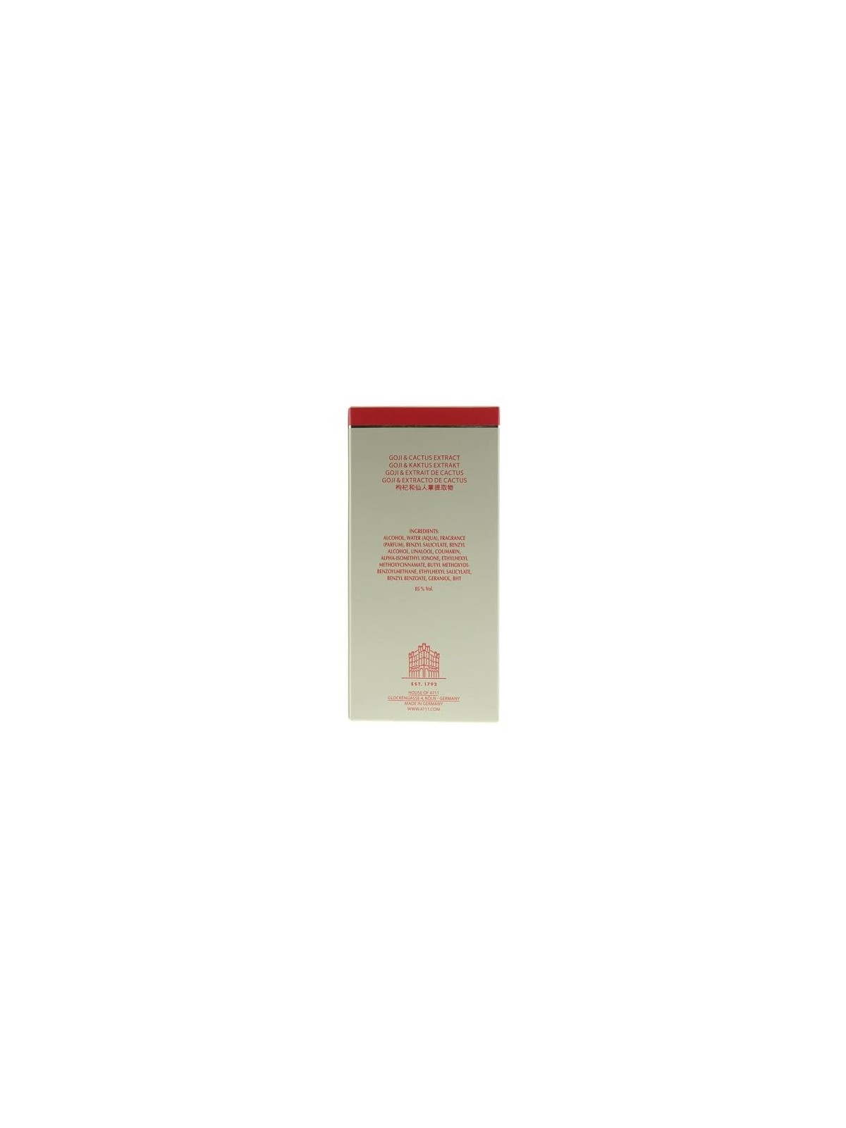 4711 Acqua Colonia Goji & Cactus Eau de Cologne 50ml
