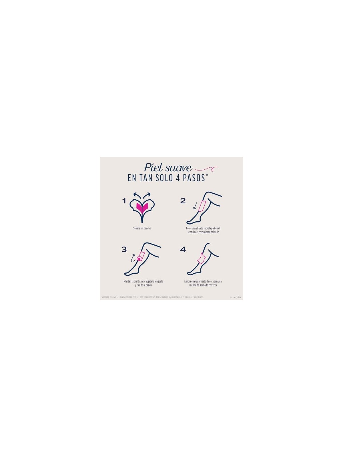 Veet BANDE DI CERA PURE corpo per pelle sensibile 20 unit unisex