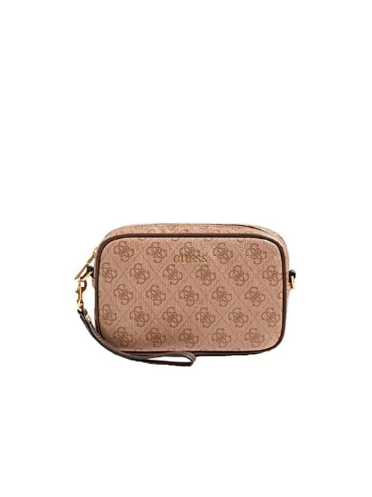 Guess Vezzola Small Brown Polyurethane Shoulder Bag
