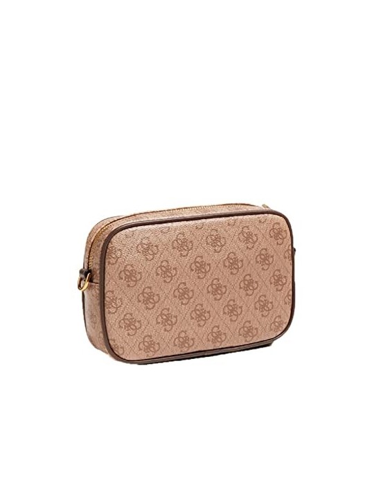 Guess Vezzola Small Brown Polyurethane Shoulder Bag