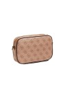 Guess Vezzola Small Brown Polyurethane Shoulder Bag