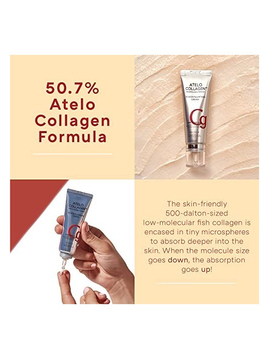 Missha Atelocollagen 500 Power Plumping Cream Crema rassodante per la pelle donna 40ml
